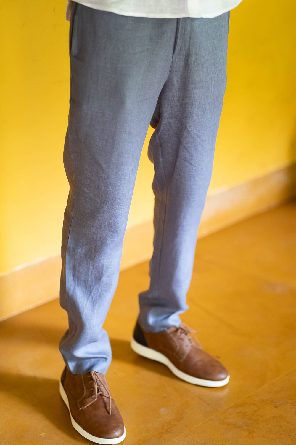Buy ZAXARRA Mens Casual Slim Fit Stripe Pants Skinny Long Pencil Pants  Online at desertcartINDIA